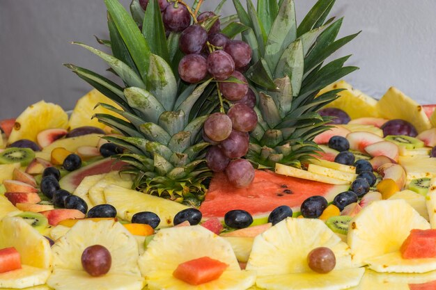 Foto close-up de frutas