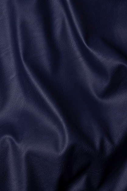 Close up de imitação de couro azul de fundo