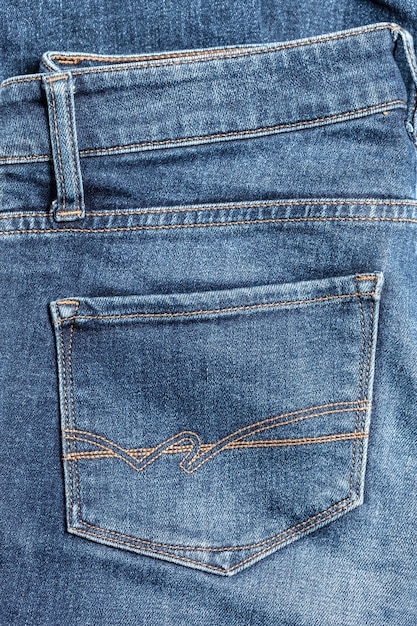 Close-up de jeans