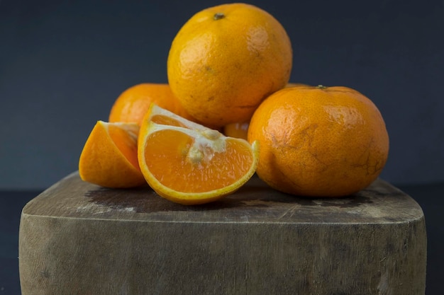 Close-up de laranjas