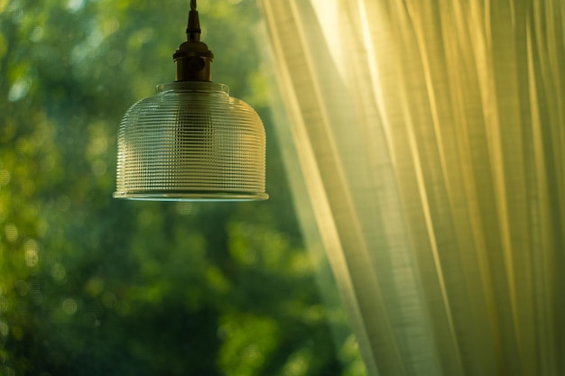 Foto close-up de luz e sensação aconchegante