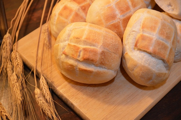 Close-up de pão