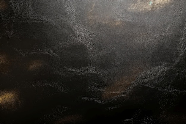 Close-up de parede metálica preta padrão abstrato de fundo IA geradora