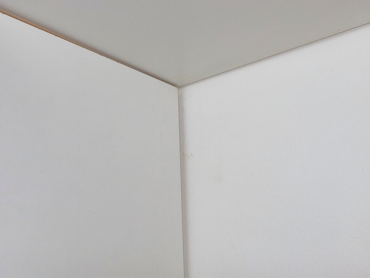 Foto close-up de tecido branco