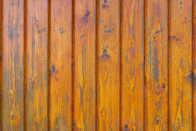 Close up de textura de pranchas de madeira pintadas e lacadas vintage