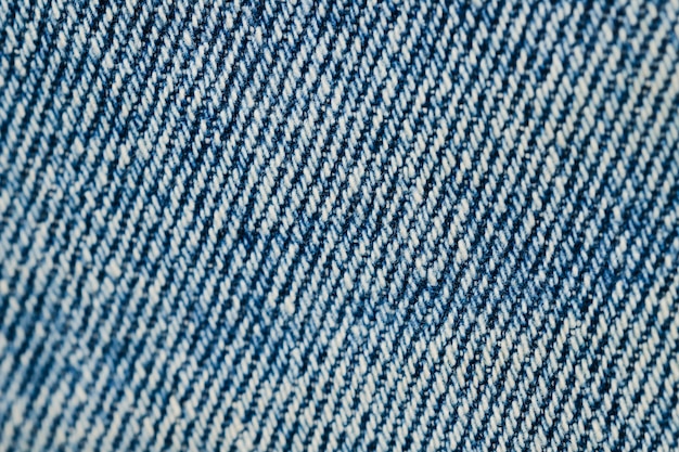 Foto close-up de textura denim azul