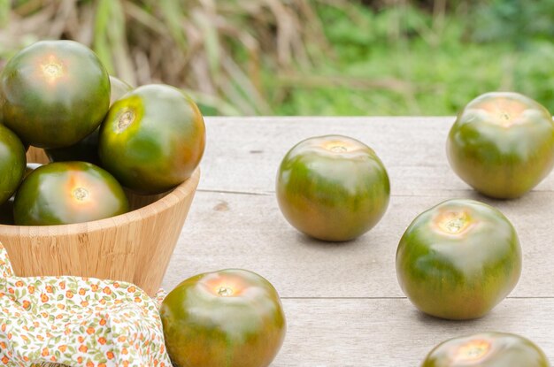 Foto close-up de tomate