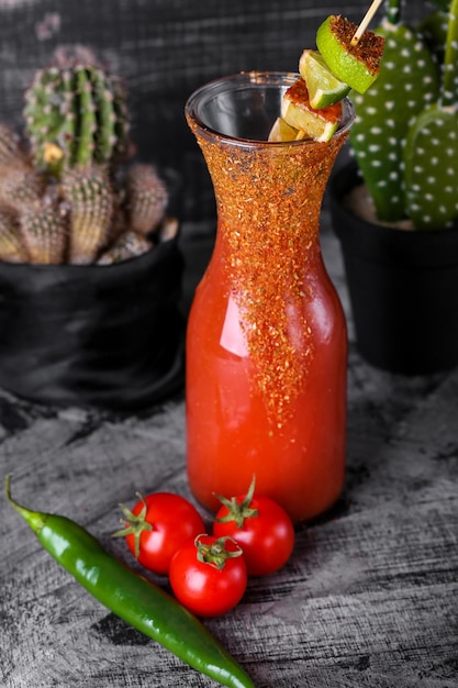 Foto close-up de tomates na mesa