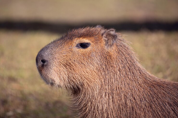 Foto close-up de um animal no campo