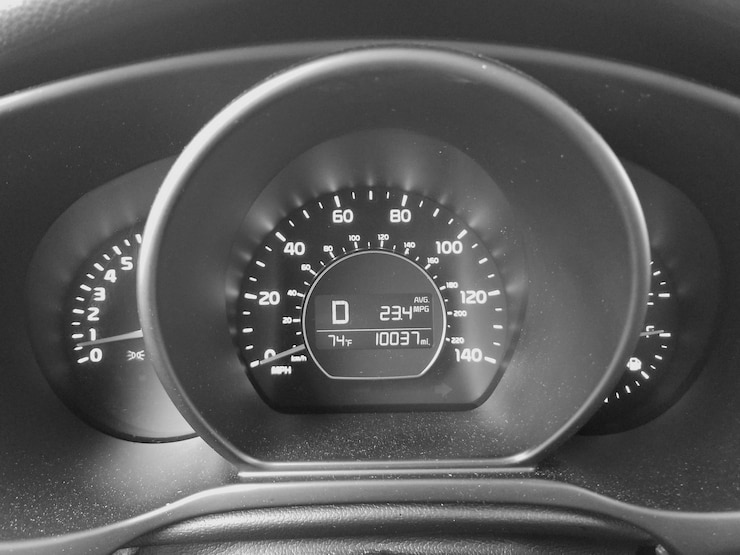 Foto close-up de um carro vintage