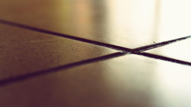 Close-up de um chão de azulejos