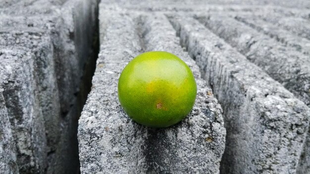 Foto close-up de uma maçã