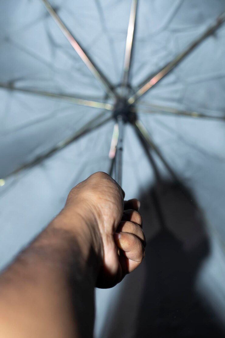 Foto close-up de uma mão segurando uma folha