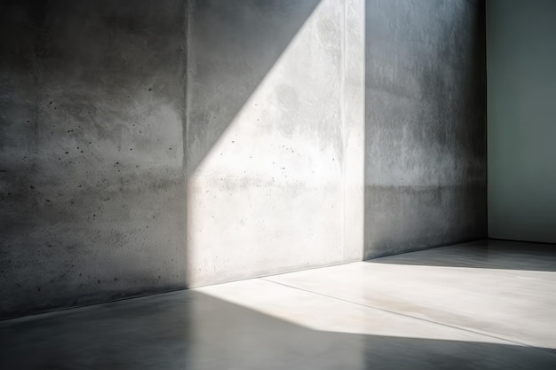Close-up de uma parede de concreto polido em branco.