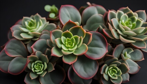 Foto close up de uma planta de cacto na panela