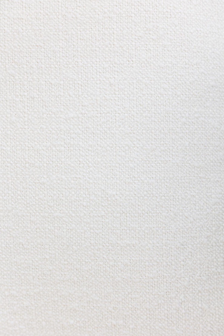 Foto close-up de uma textura de tecido branco áspero