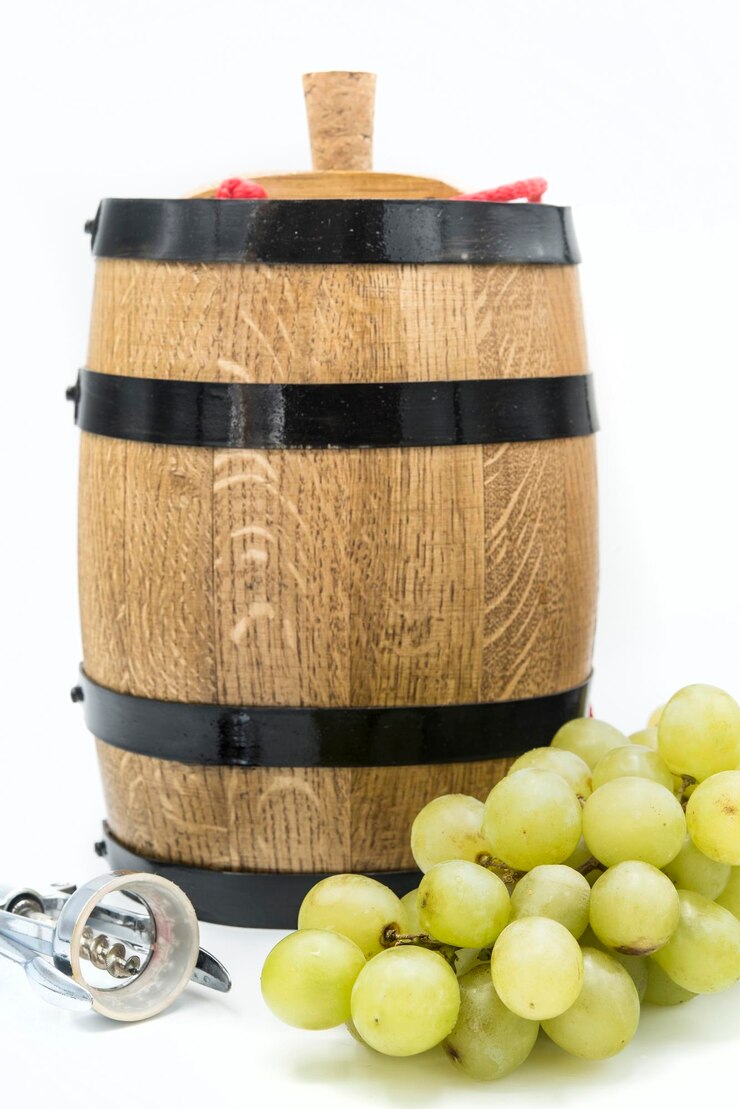 Foto close-up de uvas em recipiente