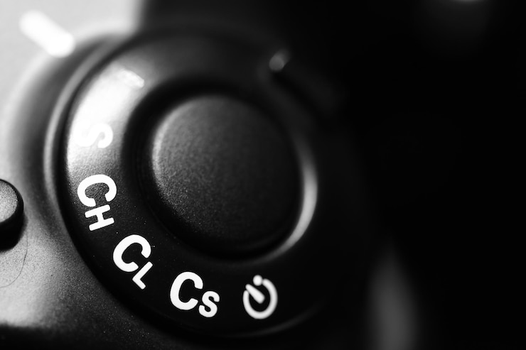 Foto close-up do teclado do computador