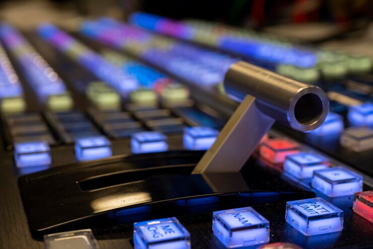 Foto close-up do teclado do computador