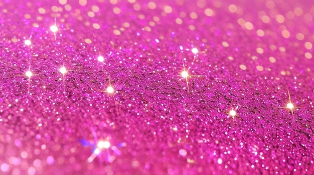Close up em glitter brilhante