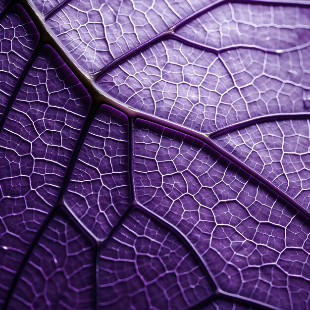 Close Up Lilac Leaf Contours Orgânicos Uhd Fotografia da Natureza