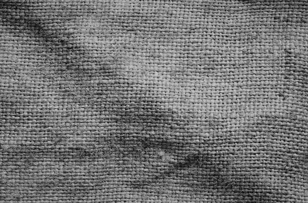 close up of sack texture