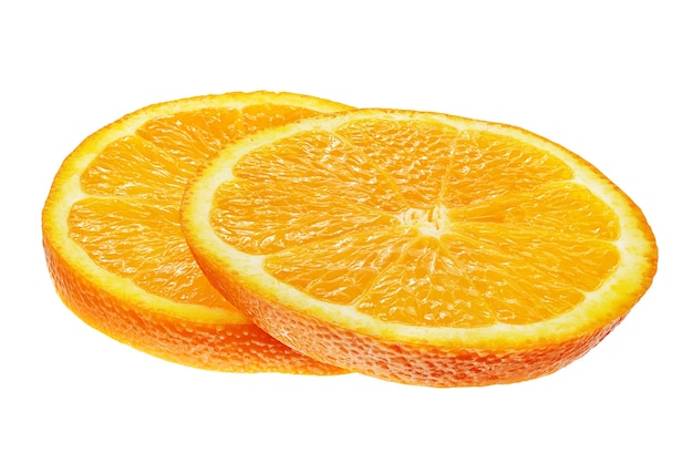Close-up de rodajas de naranja