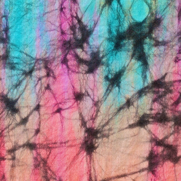 Close up shot de tie dye tecido texture background