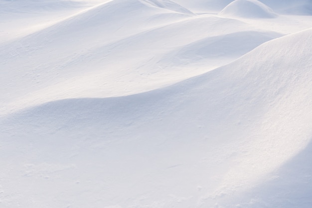 Close-up snowdrift de inverno