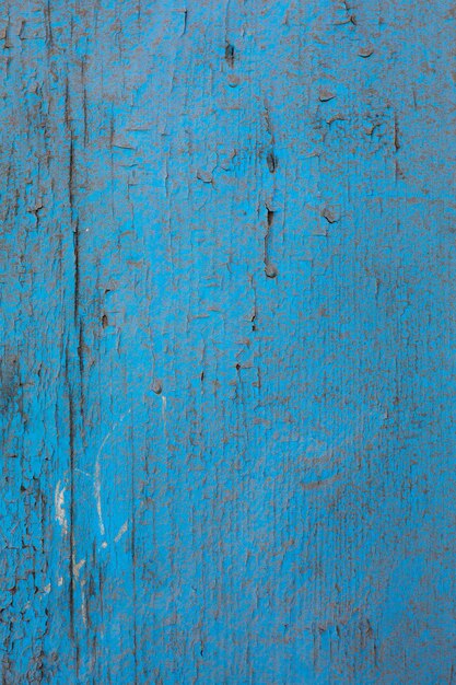 Close-up textura de madeira gasto azul