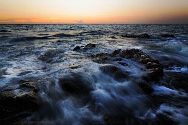 close-up Wasser im Meer