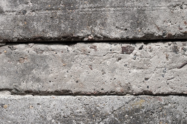 Closeup de fundo de parede de blocos de concreto velho