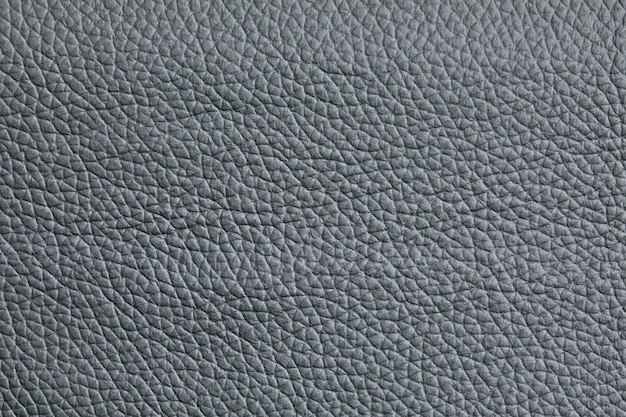 Closeup de textura de couro cinza escuro útil como plano de fundo