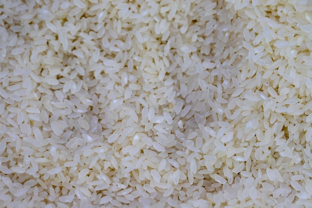 Closeup Reiskörner Reis als Hintergrundtextur