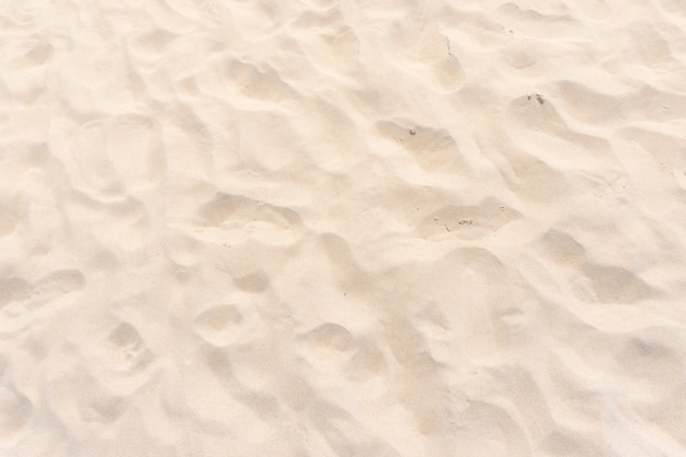 Closeup Shot Yellow Beach Sand Textur als Hintergrund