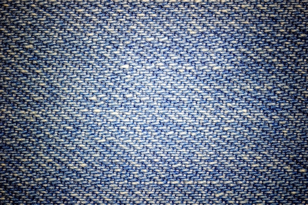 Closeup textura de blue jeans