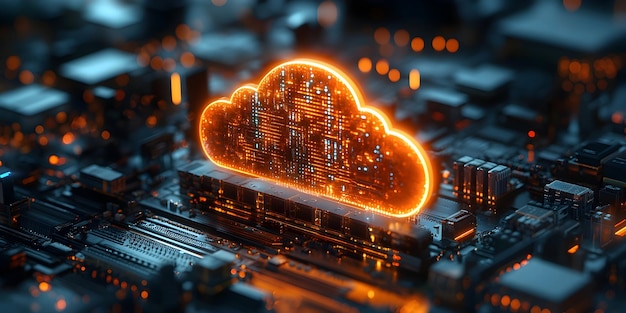 Cloud Computing auf einer Leiterplatte