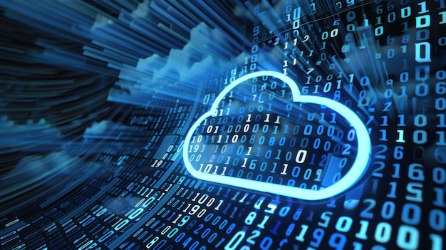 Cloud Computing mit Binärcode
