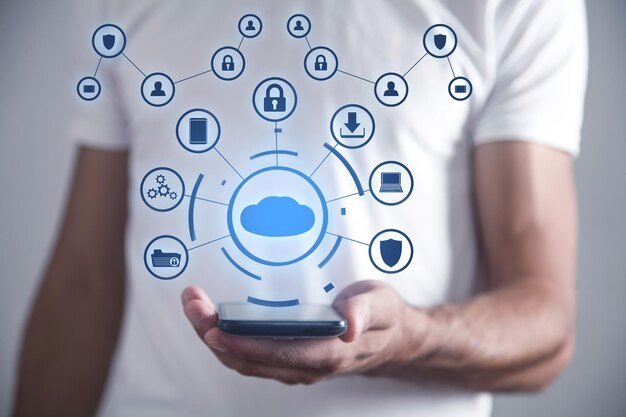 Cloud-Computing-System Großdaten Geschäftsprozesse