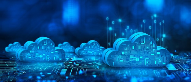 Cloud Computing-Technologie-Internet-Speichernetzwerk