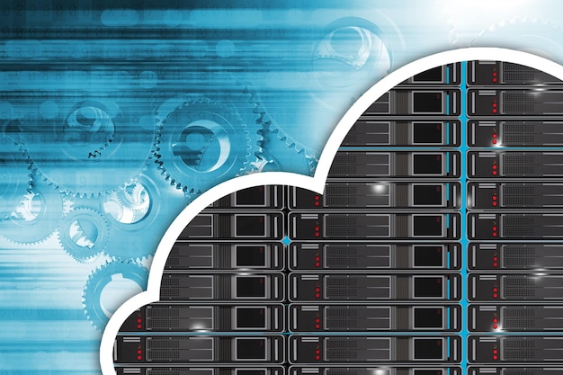 Cloud-Hosting-Konzept