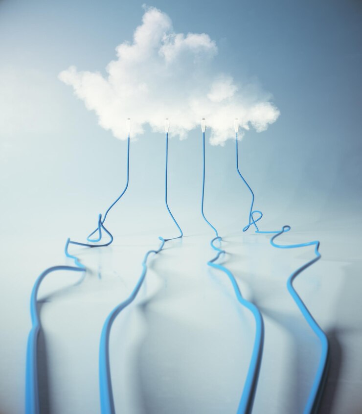 Foto cloud-service-hintergrund