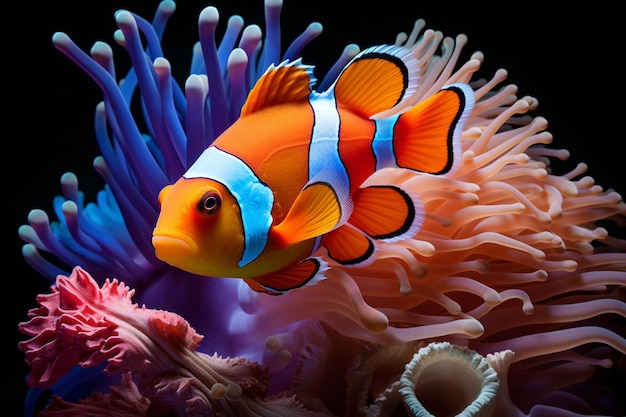 Clownfisch mit Anemone