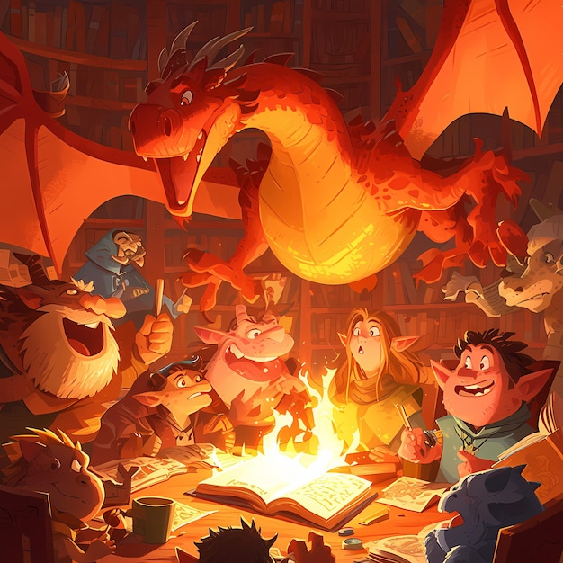 Club de Libros de Fantasía con los Elfos Dragón Más