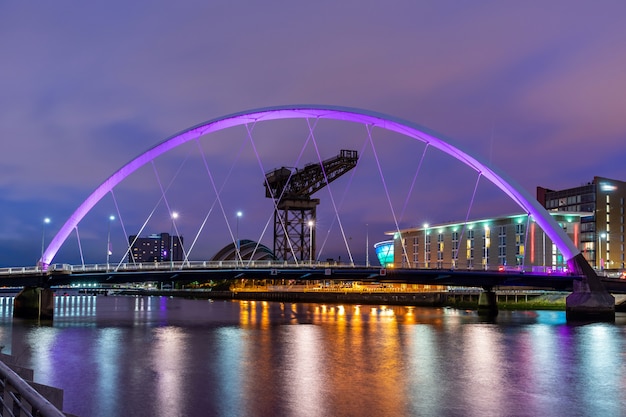 Clyde arc bridge glasgow