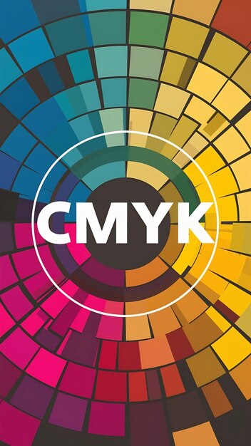 Cmyk inspiración colores creativos gráficos