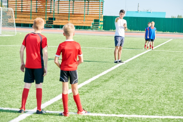 Coach Training Team im Freien