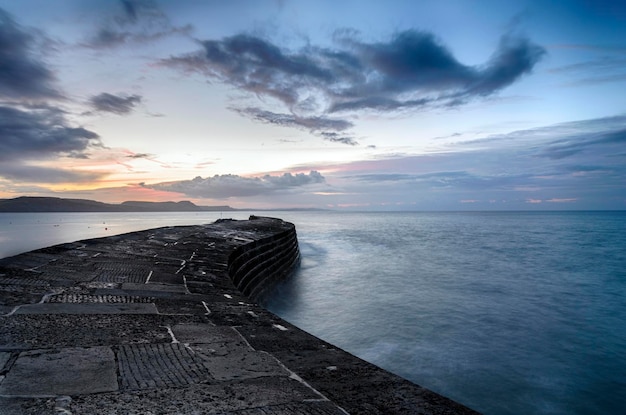 El Cobb en Lyme Regis