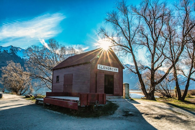 Cobertizo histórico en Glenorchy