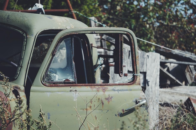 Coche abandonado